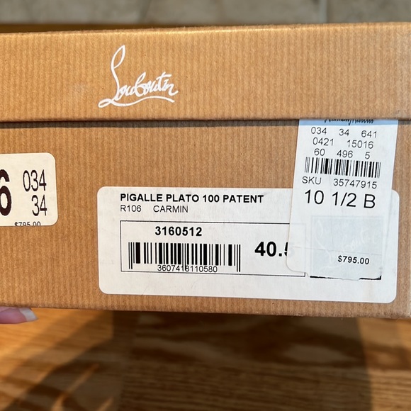 Absolute must haves Pigalle Plato 100 Patent red heels - Picture 8 of 8